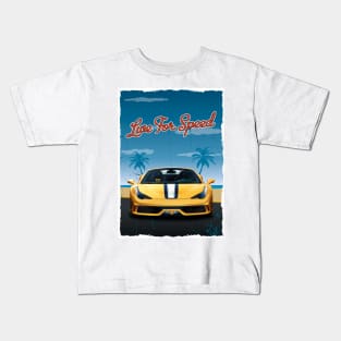 Live for speed Kids T-Shirt